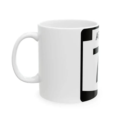 Arizona 71 (Arizona) (Road Sign) White Coffee Mug - Go Mug Yourself