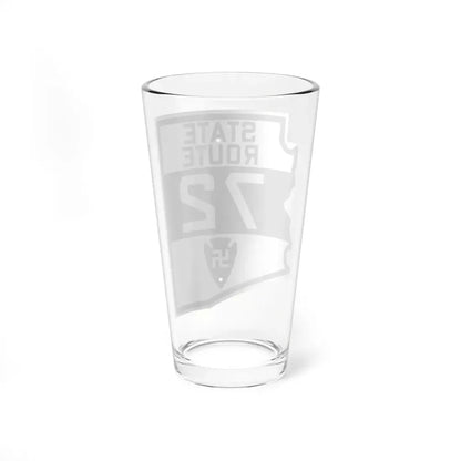 Arizona 72 1927 (Arizona) (Road Sign) Pint Glss 16oz - Go Mug Yourself
