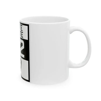 Arizona 72 1927 (Arizona) (Road Sign) White Coffee Mug - Go Mug Yourself