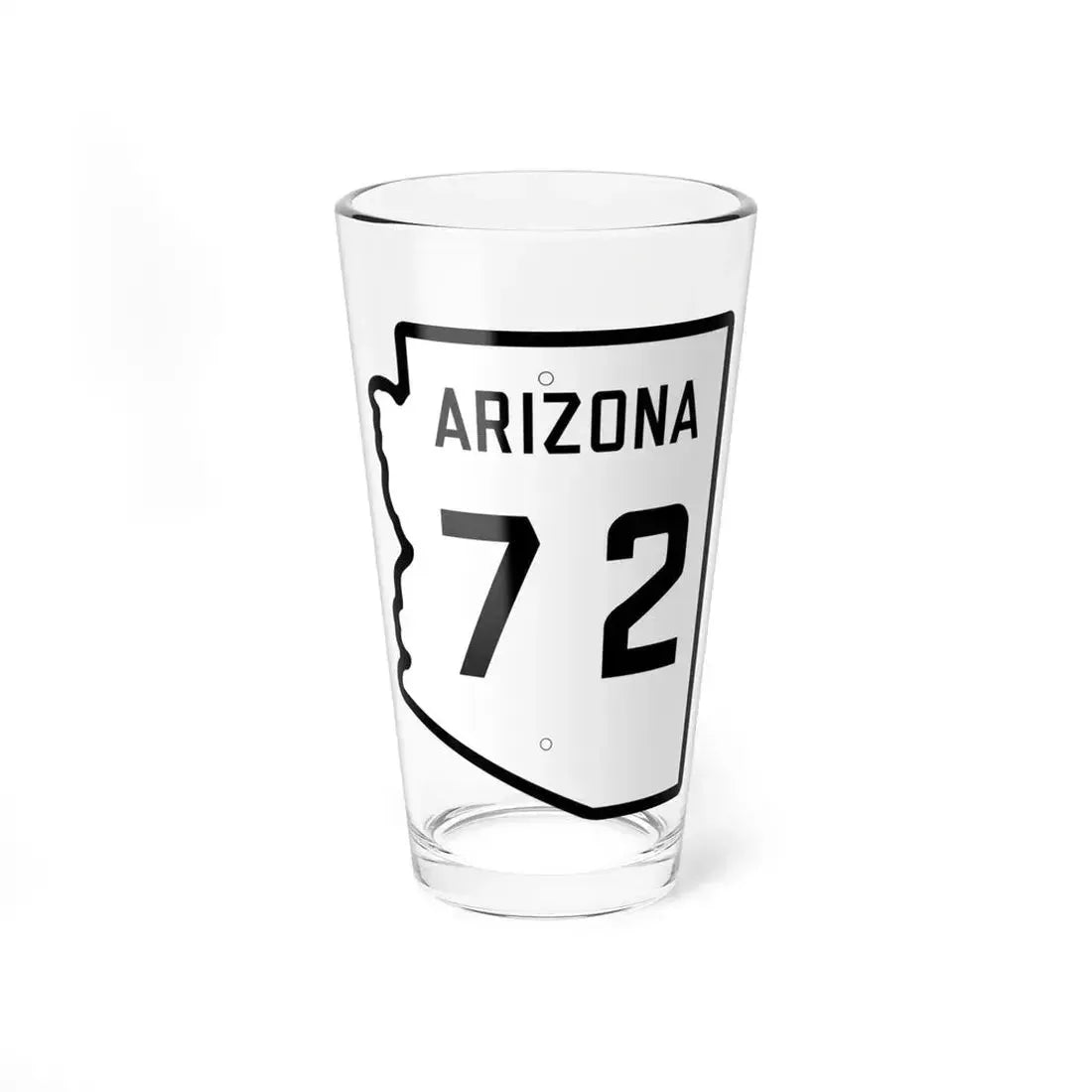 Arizona 72 1941 (Arizona) (Road Sign) Pint Glass 16oz 16oz - Go Mug Yourself