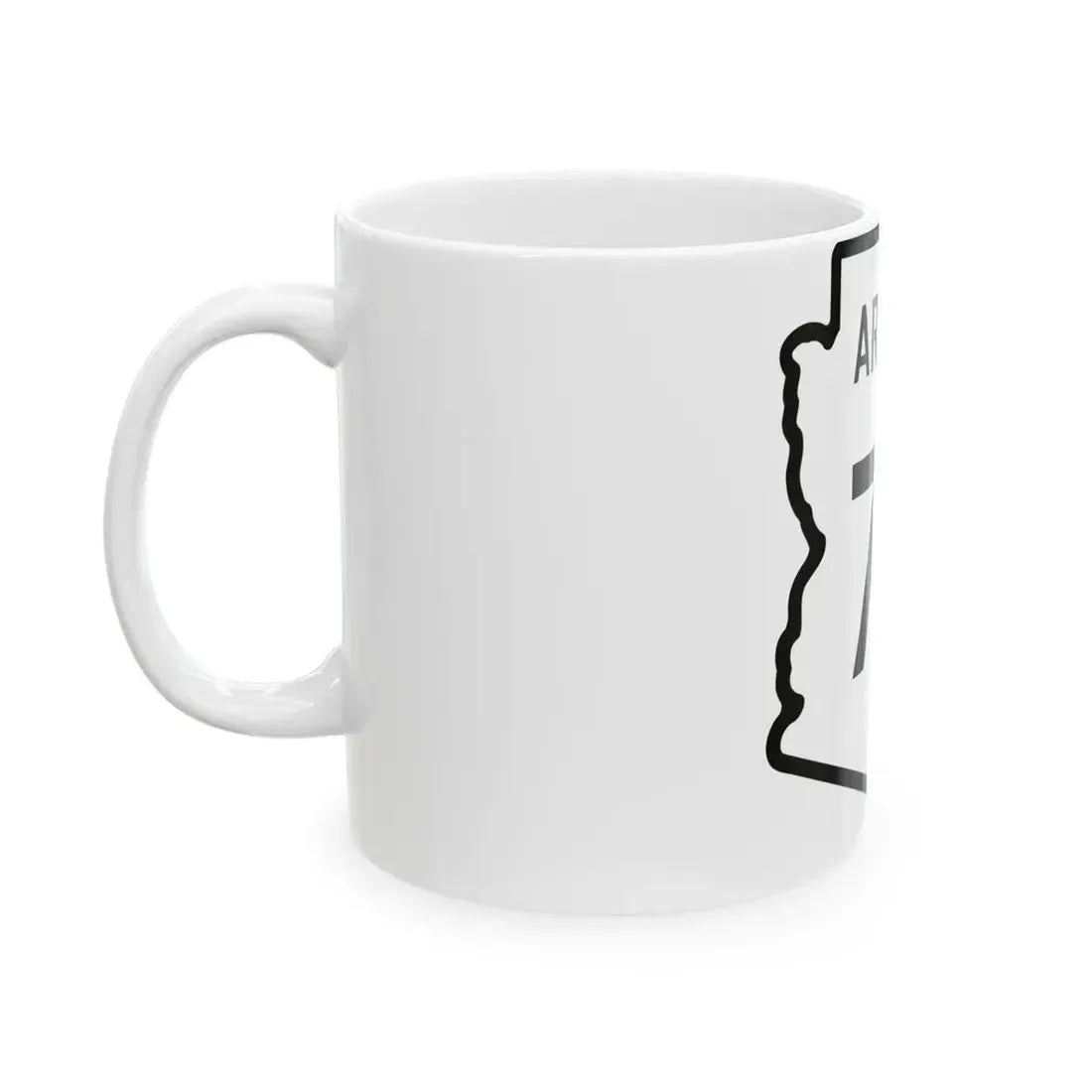 Arizona 72 1941 (Arizona) (Road Sign) White Coffee Mug - Go Mug Yourself
