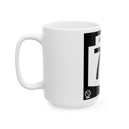 Arizona 72 1978 (Arizona) (Road Sign) White Coffee Mug - Go Mug Yourself