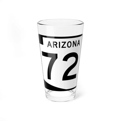 Arizona 72 (Arizona) (Road Sign) Pint Glass 16oz 16oz - Go Mug Yourself