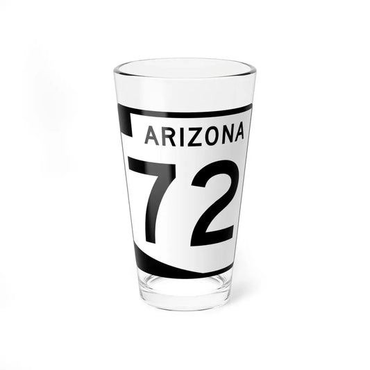 Arizona 72 (Arizona) (Road Sign) Pint Glass 16oz 16oz - Go Mug Yourself