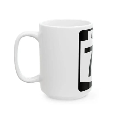 Arizona 72 (Arizona) (Road Sign) White Coffee Mug - Go Mug Yourself