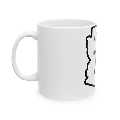 Arizona 73 1941 (Arizona) (Road Sign) White Coffee Mug - Go Mug Yourself