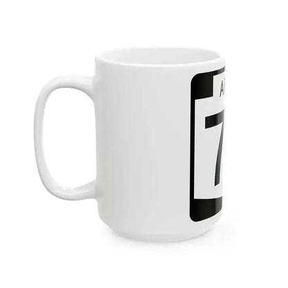 Arizona 73 (Arizona) (Road Sign) White Coffee Mug - Go Mug Yourself