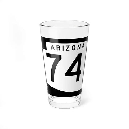 Arizona 74 1978 (Arizona) (Road Sign) Pint Glss 16oz 16oz - Go Mug Yourself