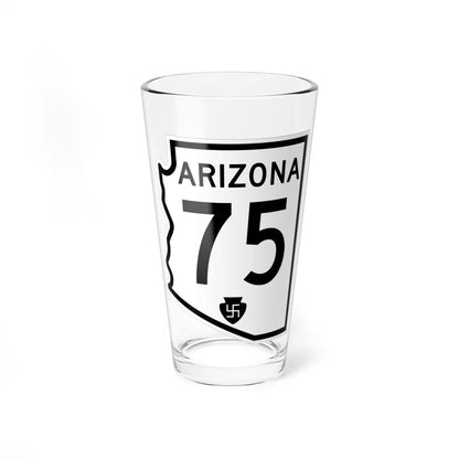 Arizona 75 1956 (Arizona) (Road Sign) Pint Glss 16oz 16oz - Go Mug Yourself