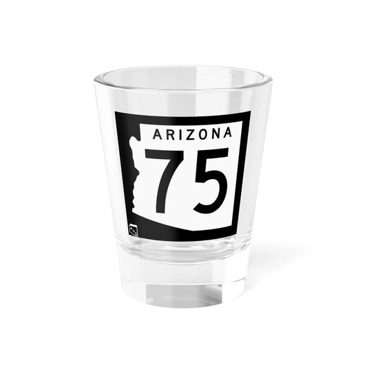 Arizona 75 1963 (Arizona) (Road Sign) Shot Glass 1.5oz 1.5oz - Go Mug Yourself
