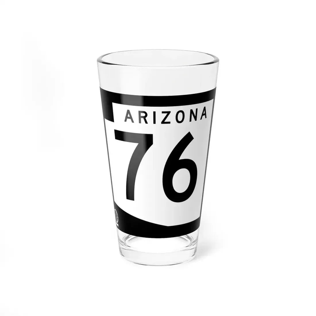 Arizona 76 1978 (Arizona) (Road Sign) Pint Glss 16oz 16oz - Go Mug Yourself
