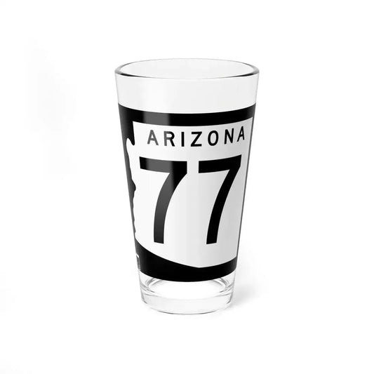 Arizona 77 1963 (Arizona) (Road Sign) Pint Glass 16oz 16oz - Go Mug Yourself