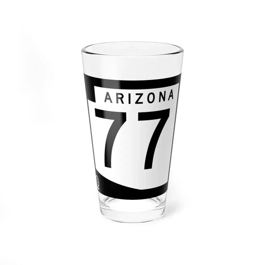 Arizona 77 1978 (Arizona) (Road Sign) Pint Glass 16oz 16oz - Go Mug Yourself