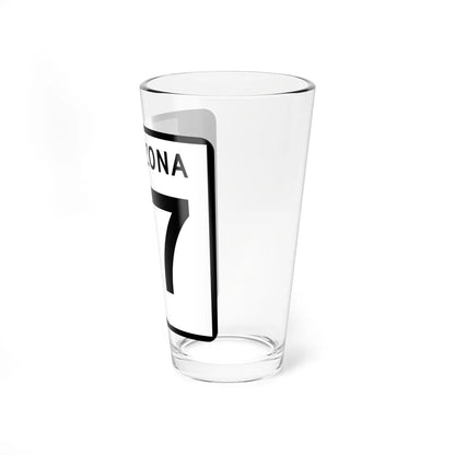 Arizona 77 (Arizona) (Road Sign) Pint Glss 16oz - Go Mug Yourself