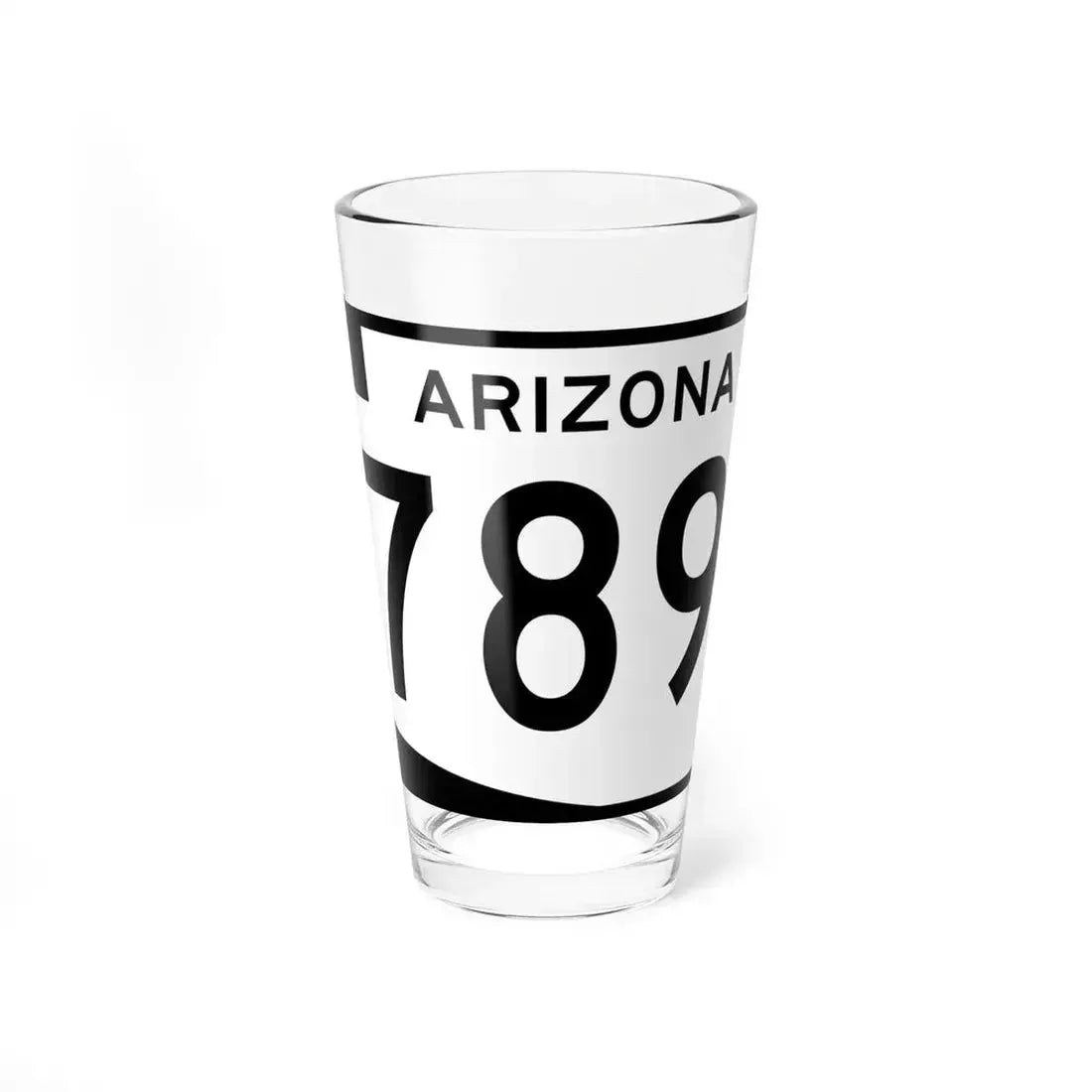 Arizona 789 (Arizona) (Road Sign) Pint Glass 16oz 16oz - Go Mug Yourself