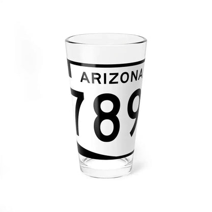 Arizona 789 (Arizona) (Road Sign) Pint Glass 16oz 16oz - Go Mug Yourself