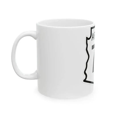Arizona 79 1956 (Arizona) (Road Sign) White Coffee Mug - Go Mug Yourself