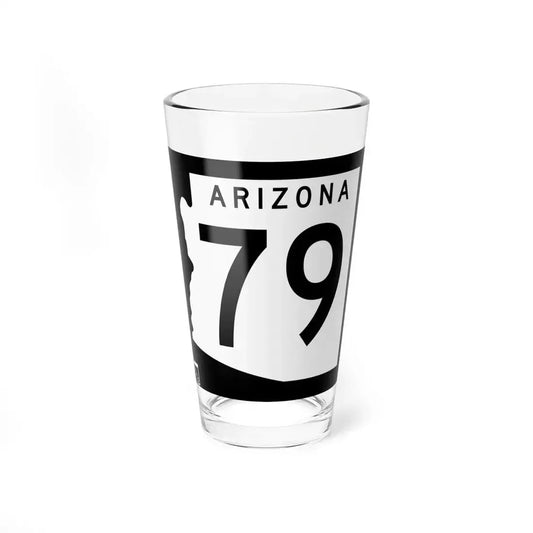 Arizona 79 1963 (Arizona) (Road Sign) Pint Glass 16oz 16oz - Go Mug Yourself
