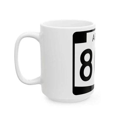 Arizona 803 (Arizona) (Road Sign) White Coffee Mug - Go Mug Yourself