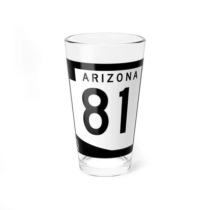 Arizona 81 1978 (Arizona) (Road Sign) Pint Glass 16oz 16oz - Go Mug Yourself