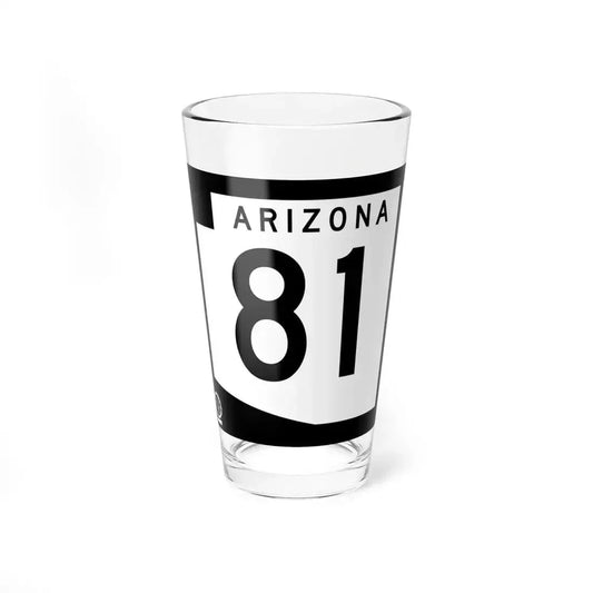 Arizona 81 1978 (Arizona) (Road Sign) Pint Glass 16oz 16oz - Go Mug Yourself