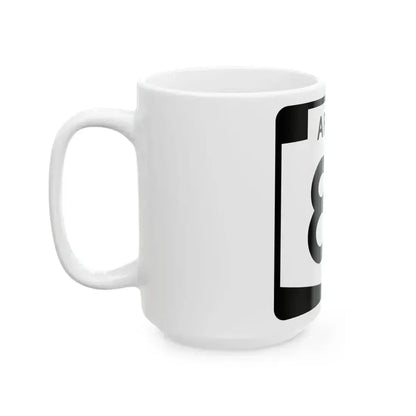 Arizona 81 (Arizona) (Road Sign) White Coffee Mug - Go Mug Yourself