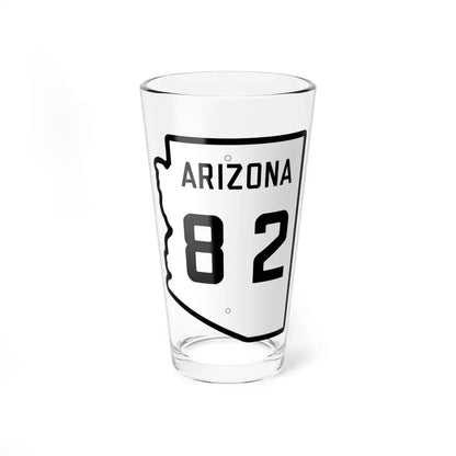 Arizona 82 1941 (Arizona) (Road Sign) Pint Glass 16oz 16oz - Go Mug Yourself
