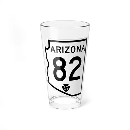 Arizona 82 1956 (Arizona) (Road Sign) Pint Glss 16oz 16oz - Go Mug Yourself