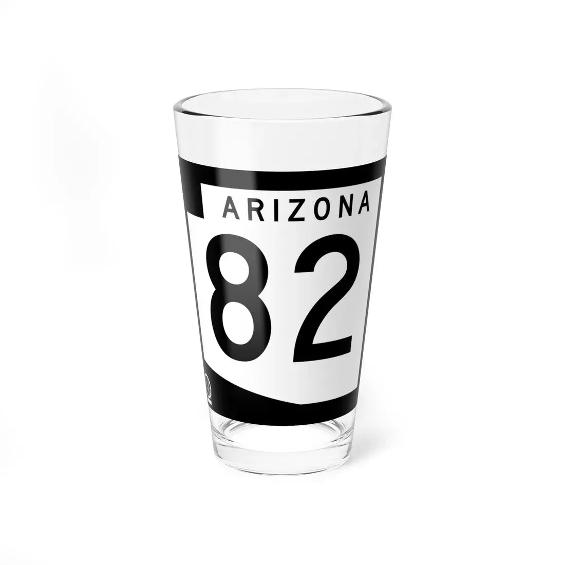 Arizona 82 1978 (Arizona) (Road Sign) Pint Glass 16oz 16oz - Go Mug Yourself