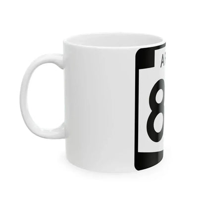 Arizona 82 (Arizona) (Road Sign) White Coffee Mug - Go Mug Yourself