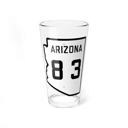 Arizona 83 1941 (Arizona) (Road Sign) Pint Glass 16oz 16oz - Go Mug Yourself