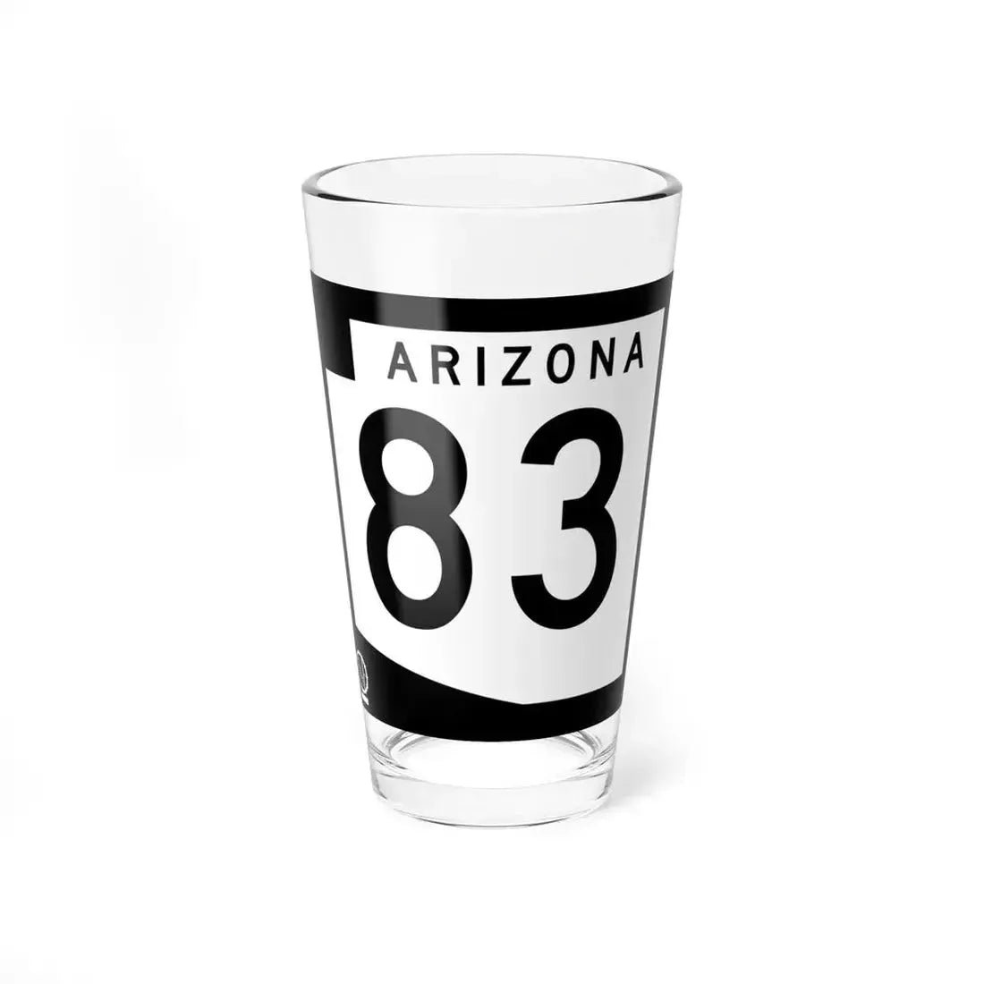 Arizona 83 1978 (Arizona) (Road Sign) Pint Glass 16oz 16oz - Go Mug Yourself