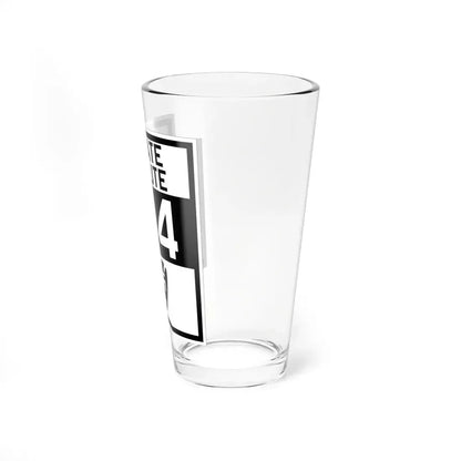 Arizona 84 1927 (Arizona) (Road Sign) Pint Glss 16oz - Go Mug Yourself