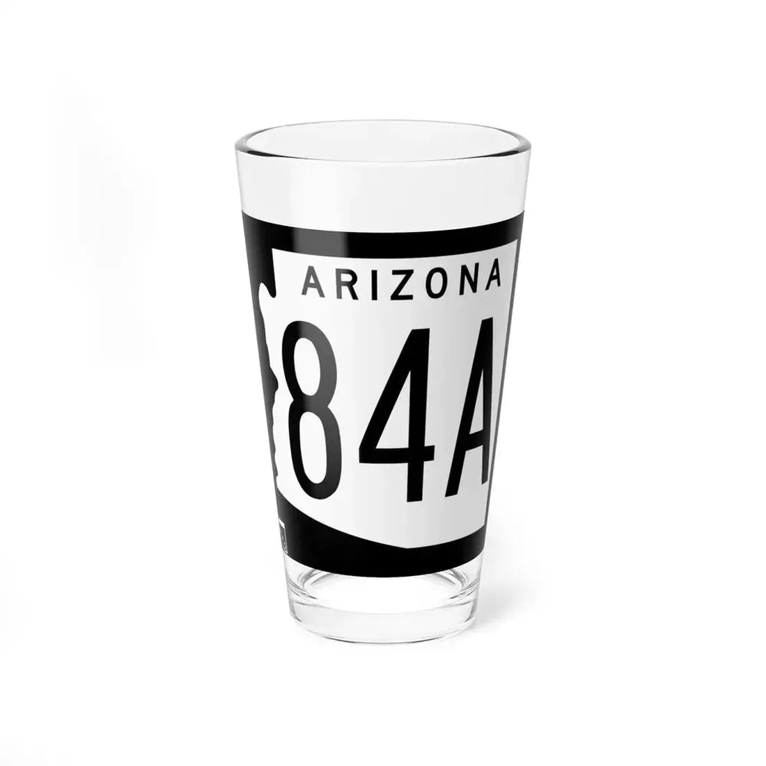 Arizona 84A 1963 (Arizona) (Road Sign) Pint Glss 16oz 16oz - Go Mug Yourself