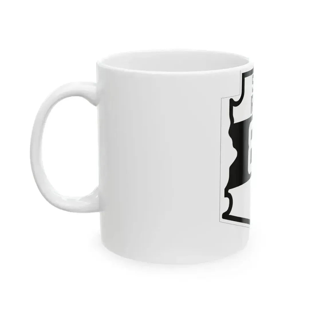 Arizona 85 1927 (Arizona) (Road Sign) White Coffee Mug - Go Mug Yourself