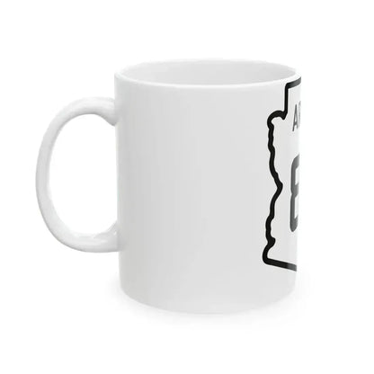 Arizona 85 1941 (Arizona) (Road Sign) White Coffee Mug - Go Mug Yourself