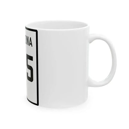 Arizona 85 1941 (Arizona) (Road Sign) White Coffee Mug - Go Mug Yourself