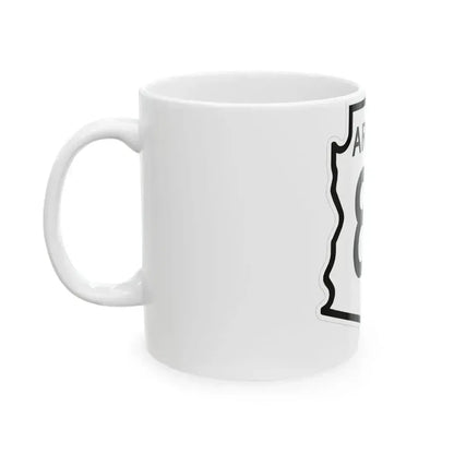 Arizona 85 1956 (Arizona) (Road Sign) White Coffee Mug - Go Mug Yourself
