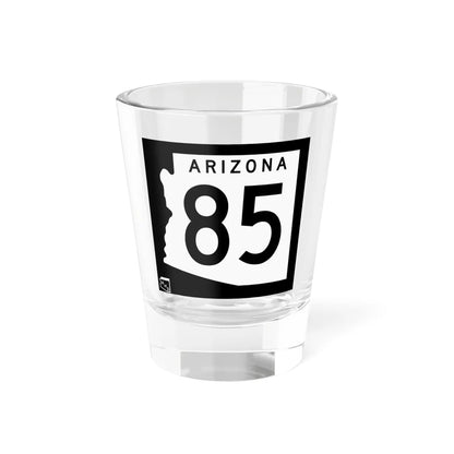 Arizona 85 1963 (Arizona) (Road Sign) Shot Glass 1.5oz 1.5oz - Go Mug Yourself