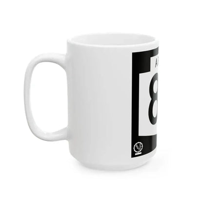 Arizona 85 1978 (Arizona) (Road Sign) White Coffee Mug - Go Mug Yourself