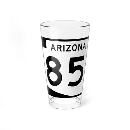 Arizona 85 (Arizona) (Road Sign) Pint Glass 16oz 16oz - Go Mug Yourself