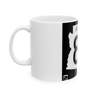 Arizona 86 1963 (Arizona) (Road Sign) White Coffee Mug - Go Mug Yourself