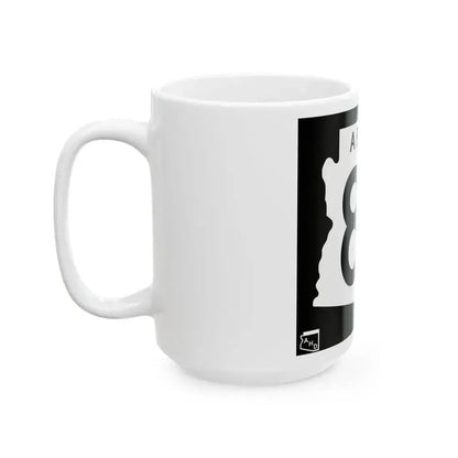 Arizona 86 1963 (Arizona) (Road Sign) White Coffee Mug - Go Mug Yourself