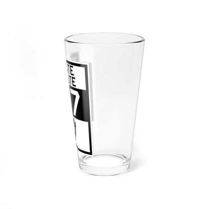 Arizona 87 1927 (Arizona) (Road Sign) Pint Glss 16oz - Go Mug Yourself