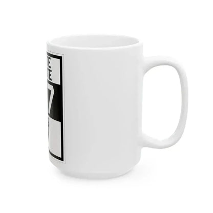 Arizona 87 1927 (Arizona) (Road Sign) White Coffee Mug - Go Mug Yourself