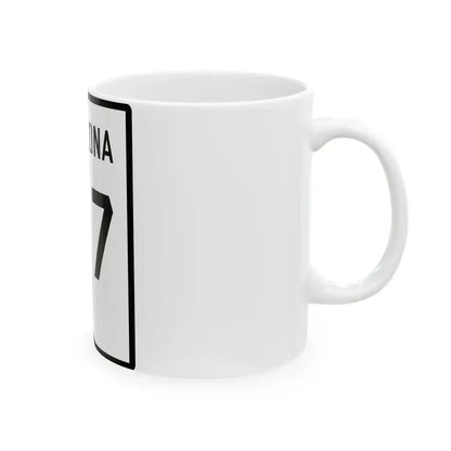 Arizona 87 1941 (Arizona) (Road Sign) White Coffee Mug - Go Mug Yourself