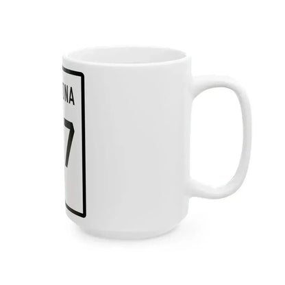 Arizona 87 1941 (Arizona) (Road Sign) White Coffee Mug - Go Mug Yourself