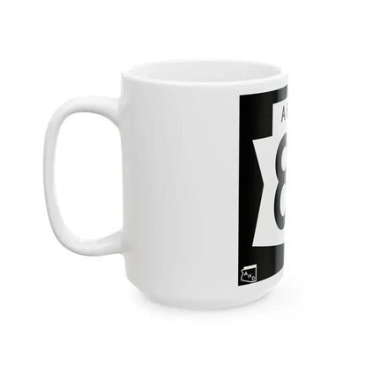 Arizona 88 1973 (Arizona) (Road Sign) White Coffee Mug - Go Mug Yourself