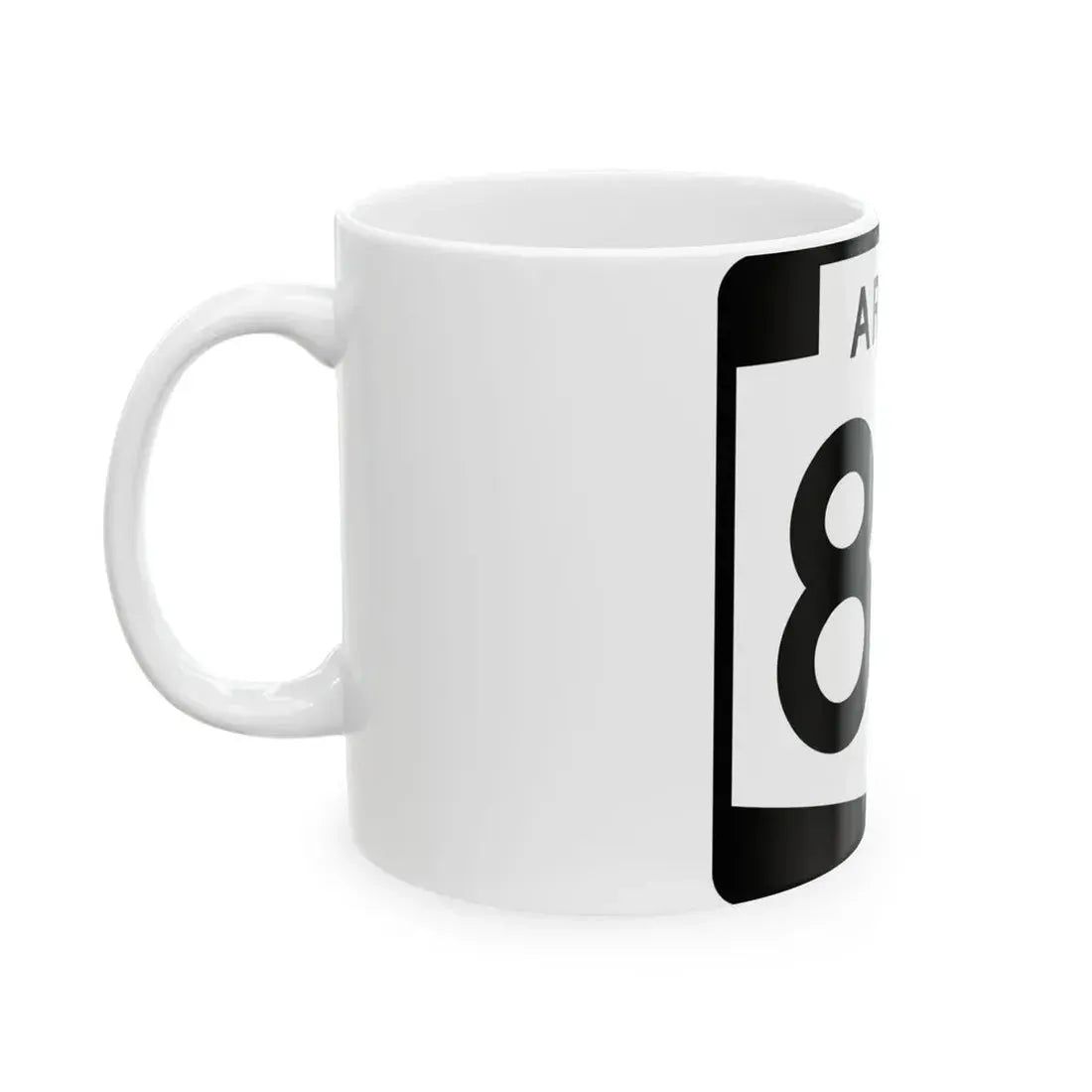 Arizona 89 (Arizona) (Road Sign) White Coffee Mug - Go Mug Yourself
