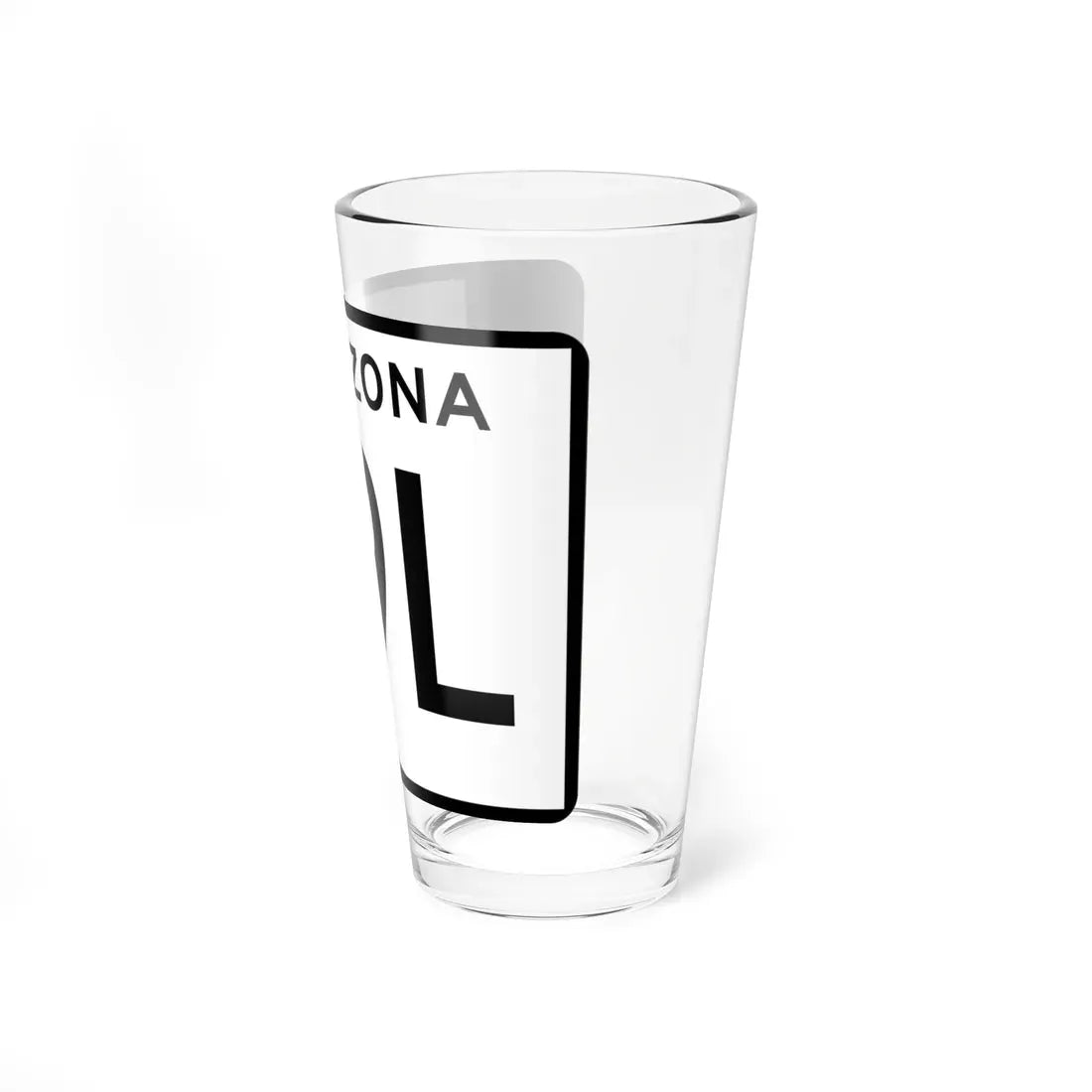 Arizona 89L (Arizona) (Road Sign) Pint Glass 16oz - Go Mug Yourself